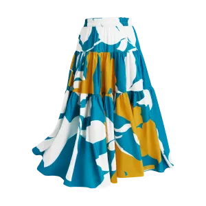 51ST INDEPENDENCE SKIRT-AQUA