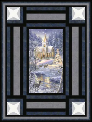 A Midnight Clear Quilt Pattern PS-1048w  - Wholesale Product