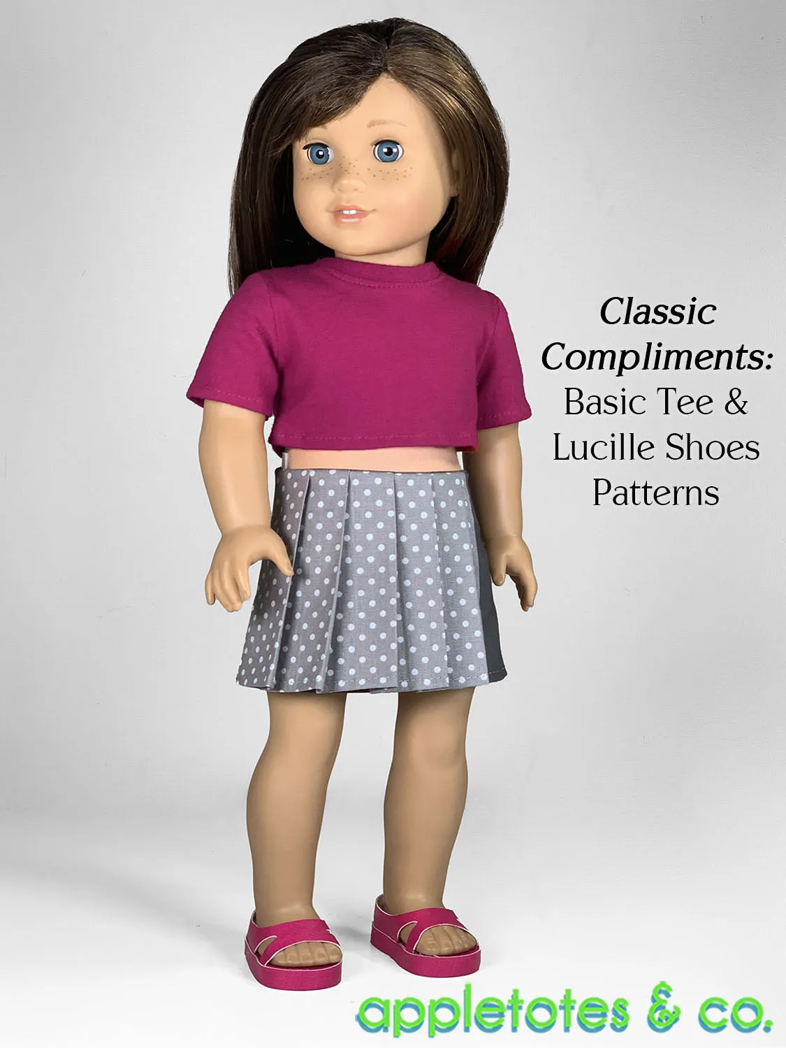 Akemi Skirt 18 Inch Doll Sewing Pattern