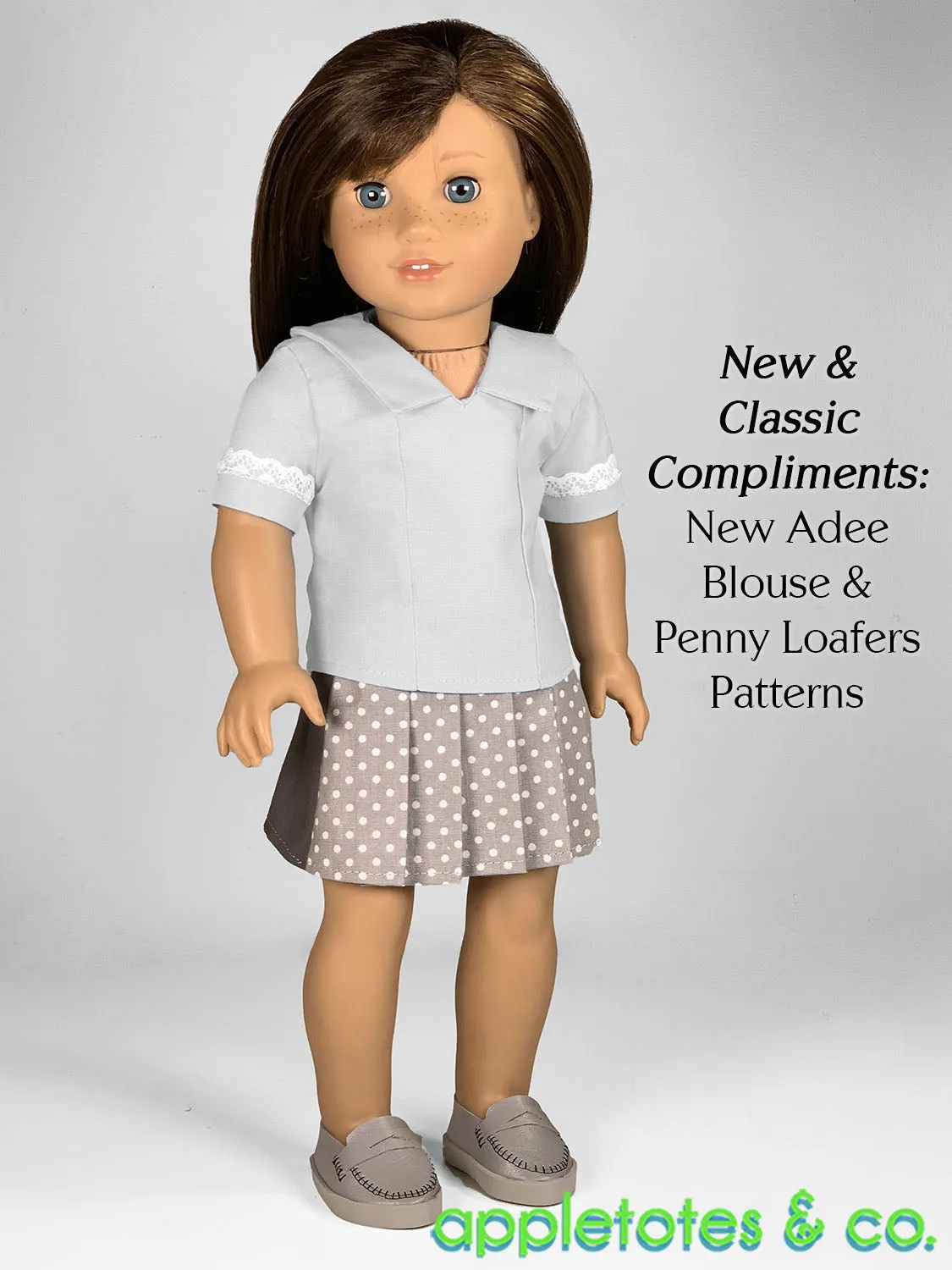 Akemi Skirt 18 Inch Doll Sewing Pattern