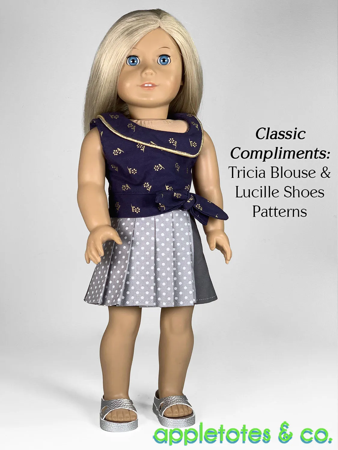 Akemi Skirt 18 Inch Doll Sewing Pattern