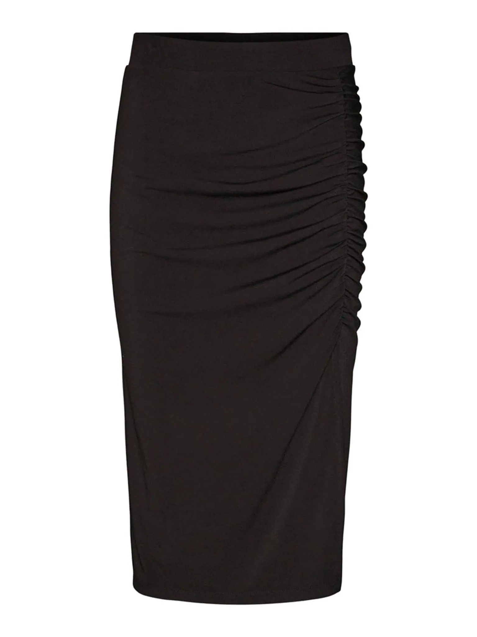 Alberta High Waist Skirt - Black