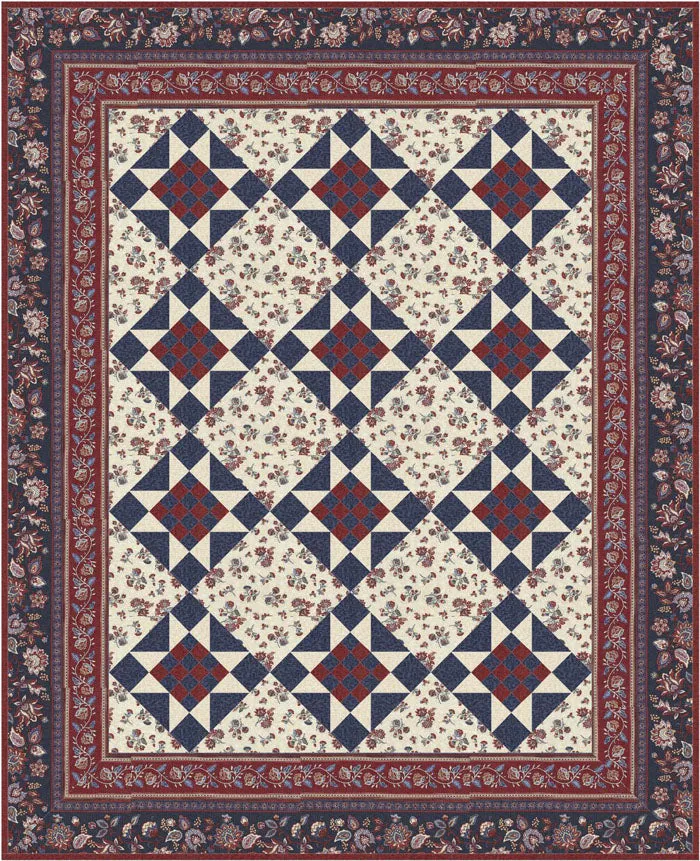 Americana Beauty Quilt Pattern AV-154w  - Wholesale Product