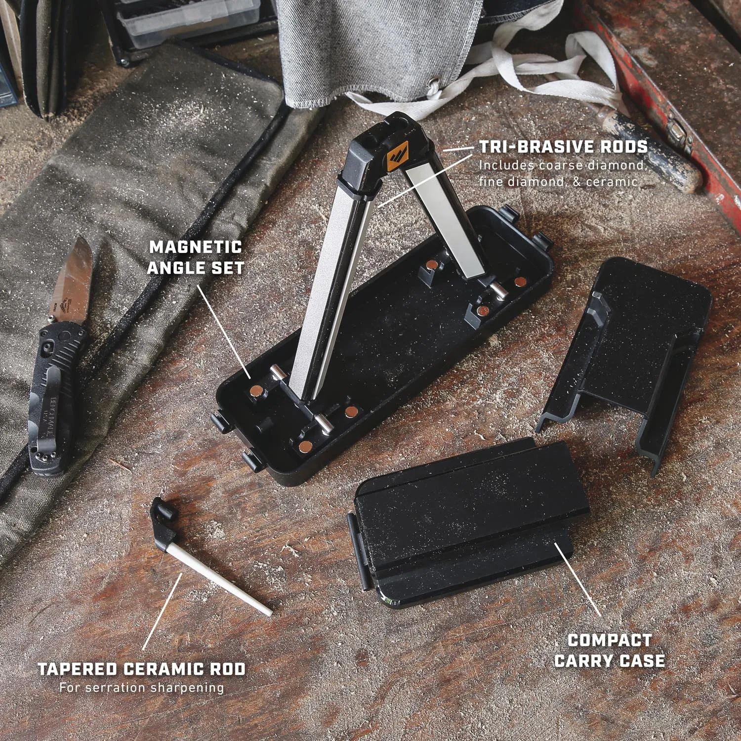 Angle Set™ Knife Sharpener