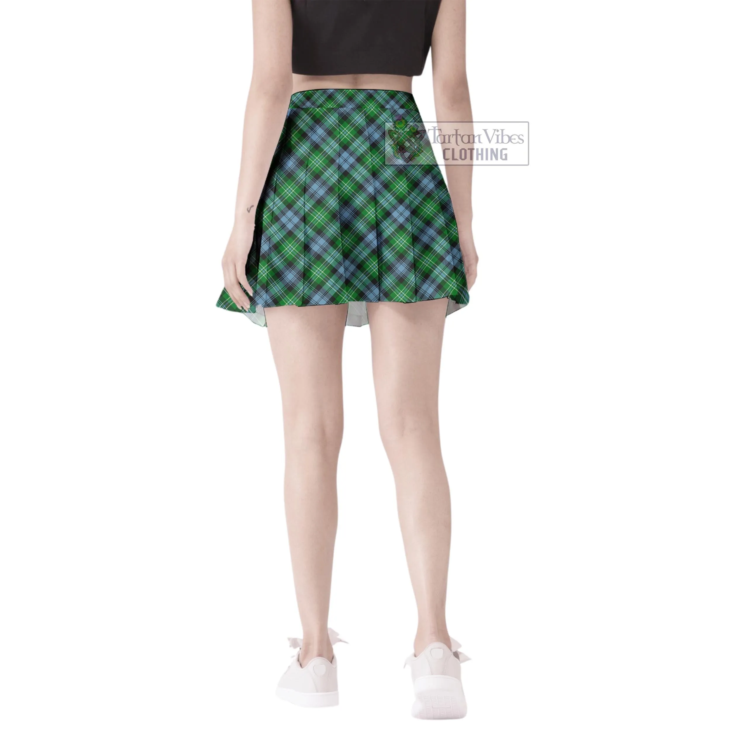 Arbuthnot Ancient Tartan Women's Plated Mini Skirt