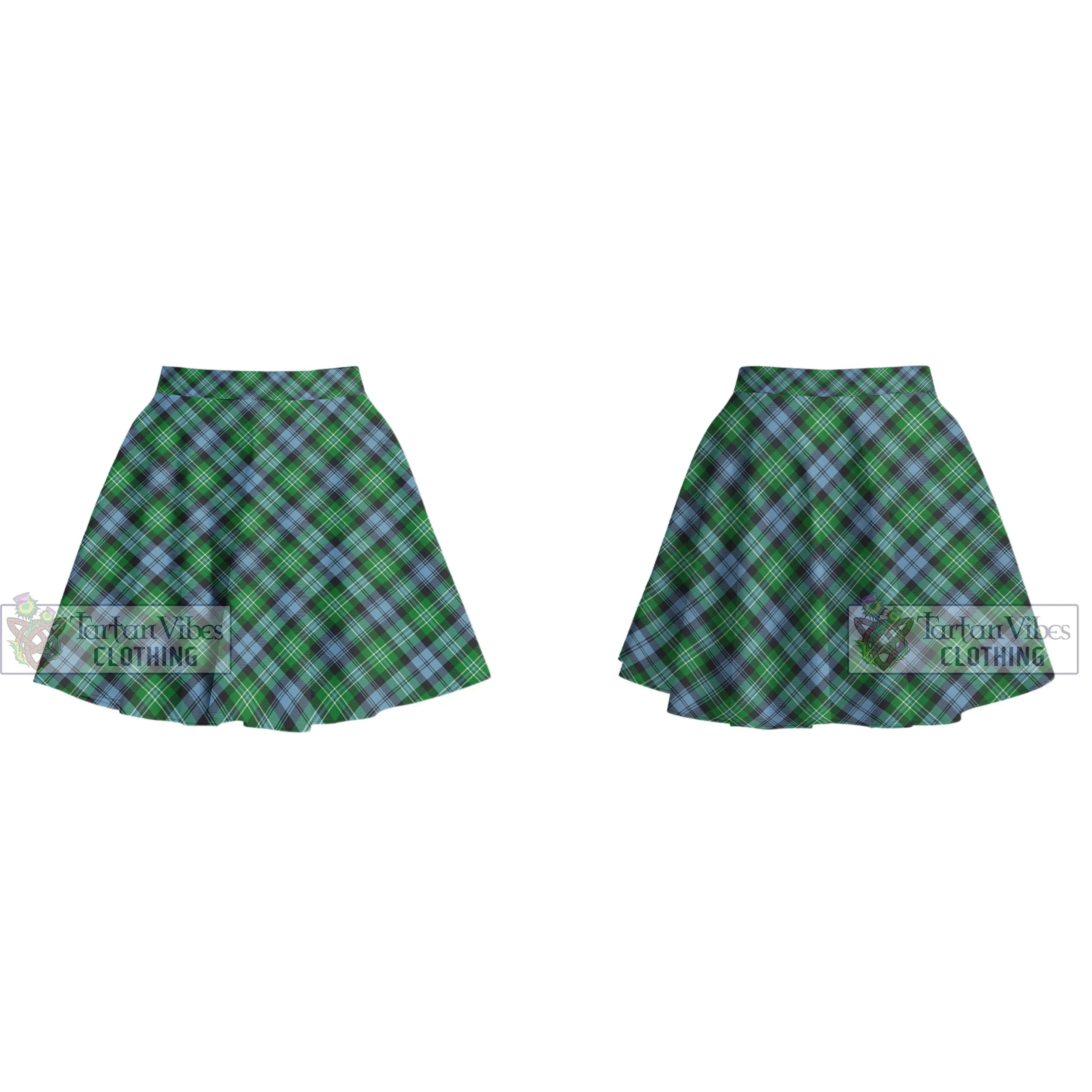 Arbuthnot Ancient Tartan Women's Plated Mini Skirt