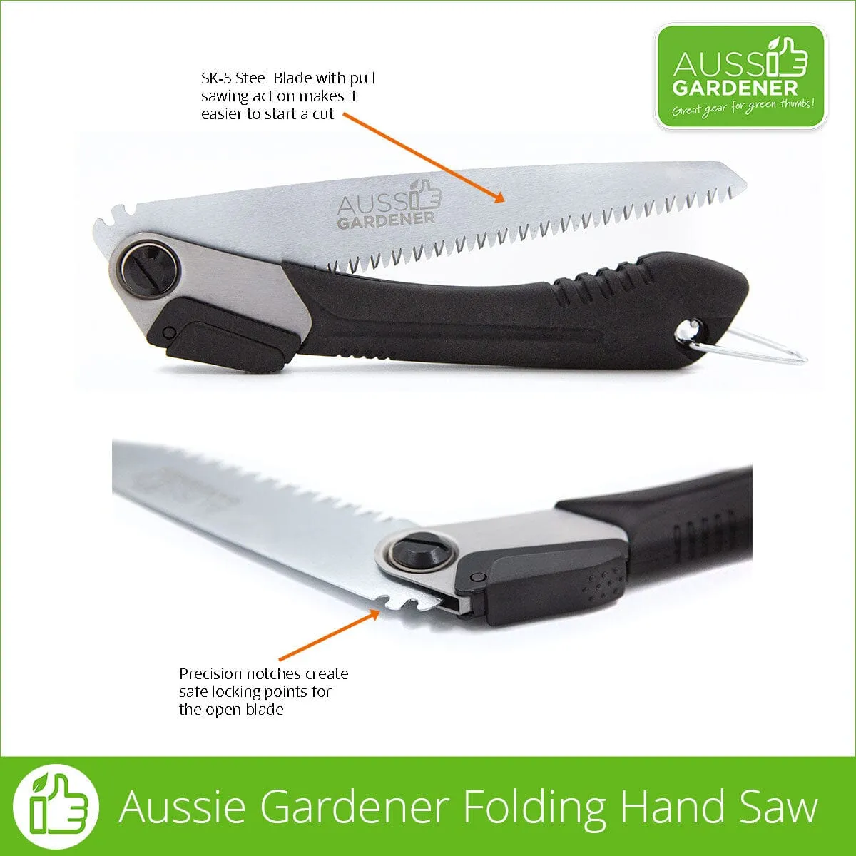 Aussie Gardener Folding Pruning Saw