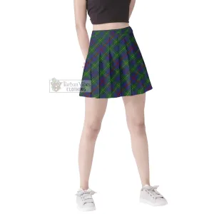 Bailey Tartan Women's Plated Mini Skirt