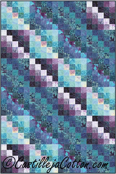 Bali Pop Squares Quilt Pattern CJC-4593 - Paper Pattern