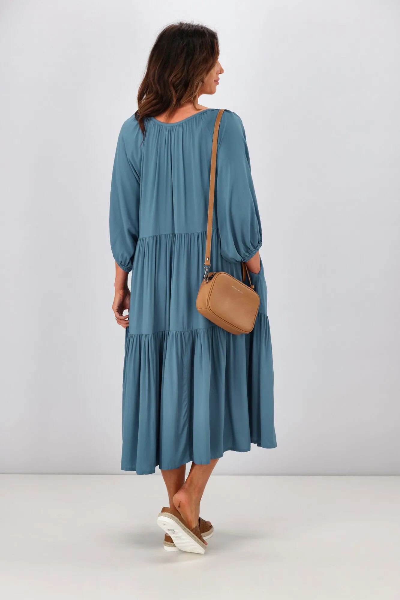 Bee Maddison Jackson Dress Blue