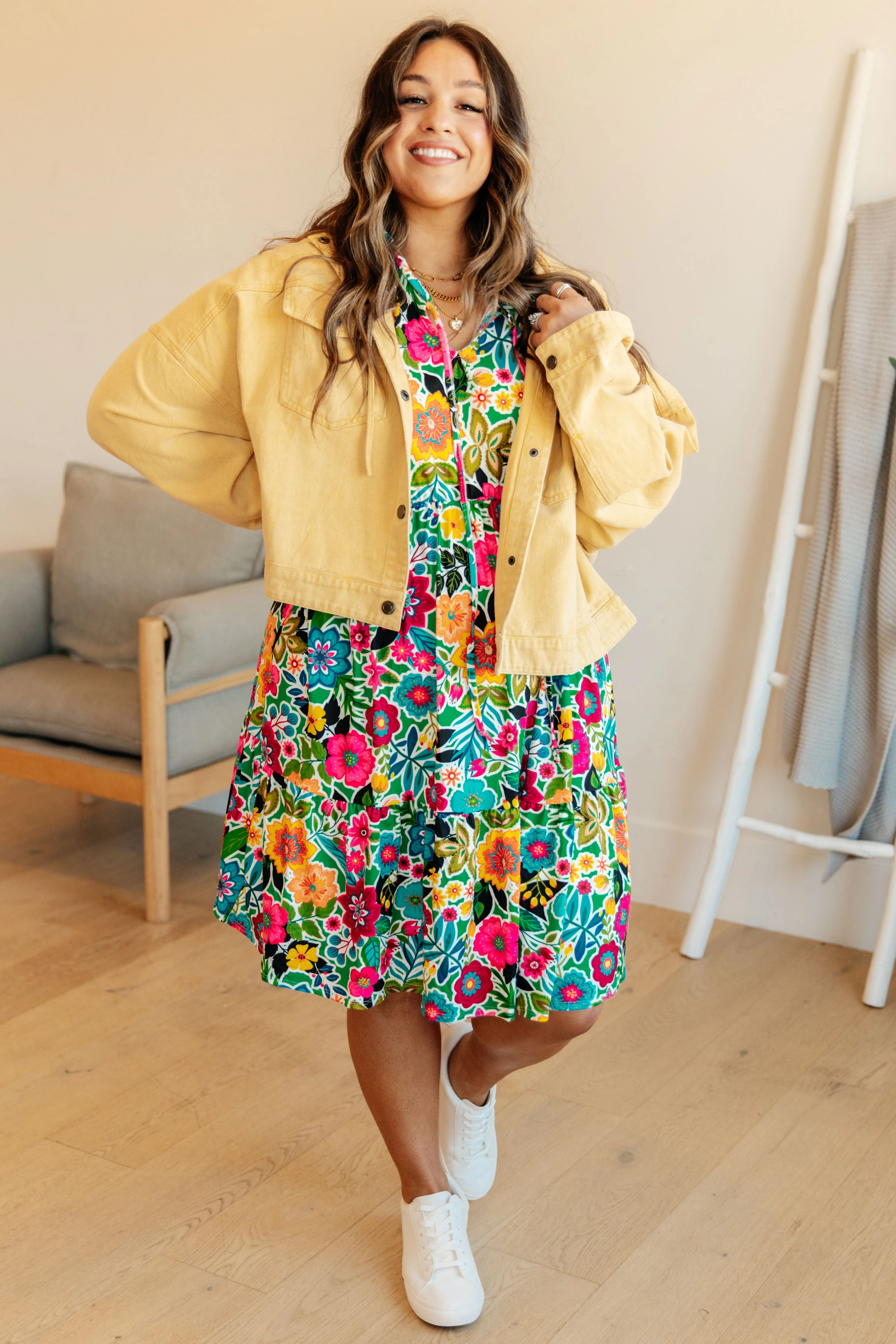 Brandee  Floral Dress