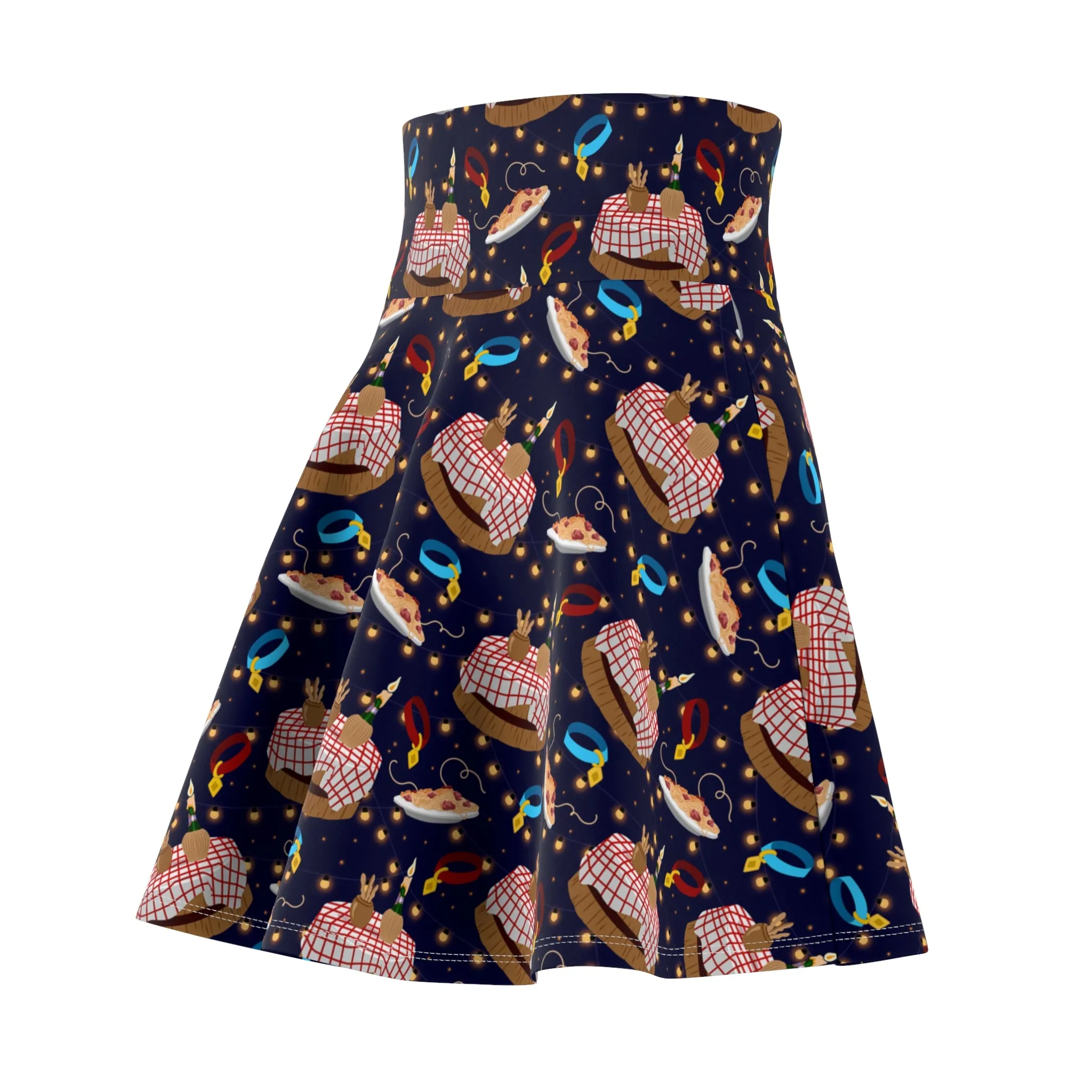 Disney Lady And The Tramp Bella Notte Women's Skater Skirt