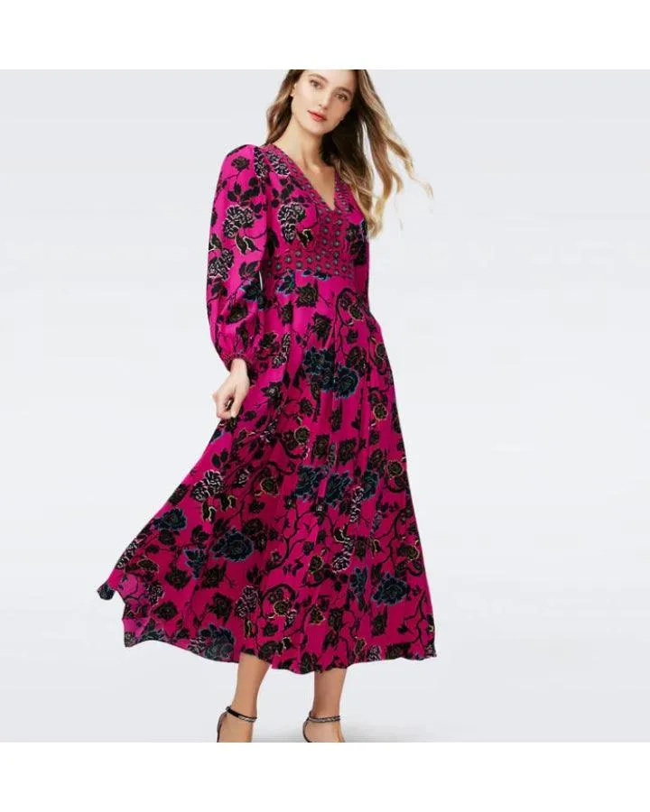 DVF Anjali Print Dress