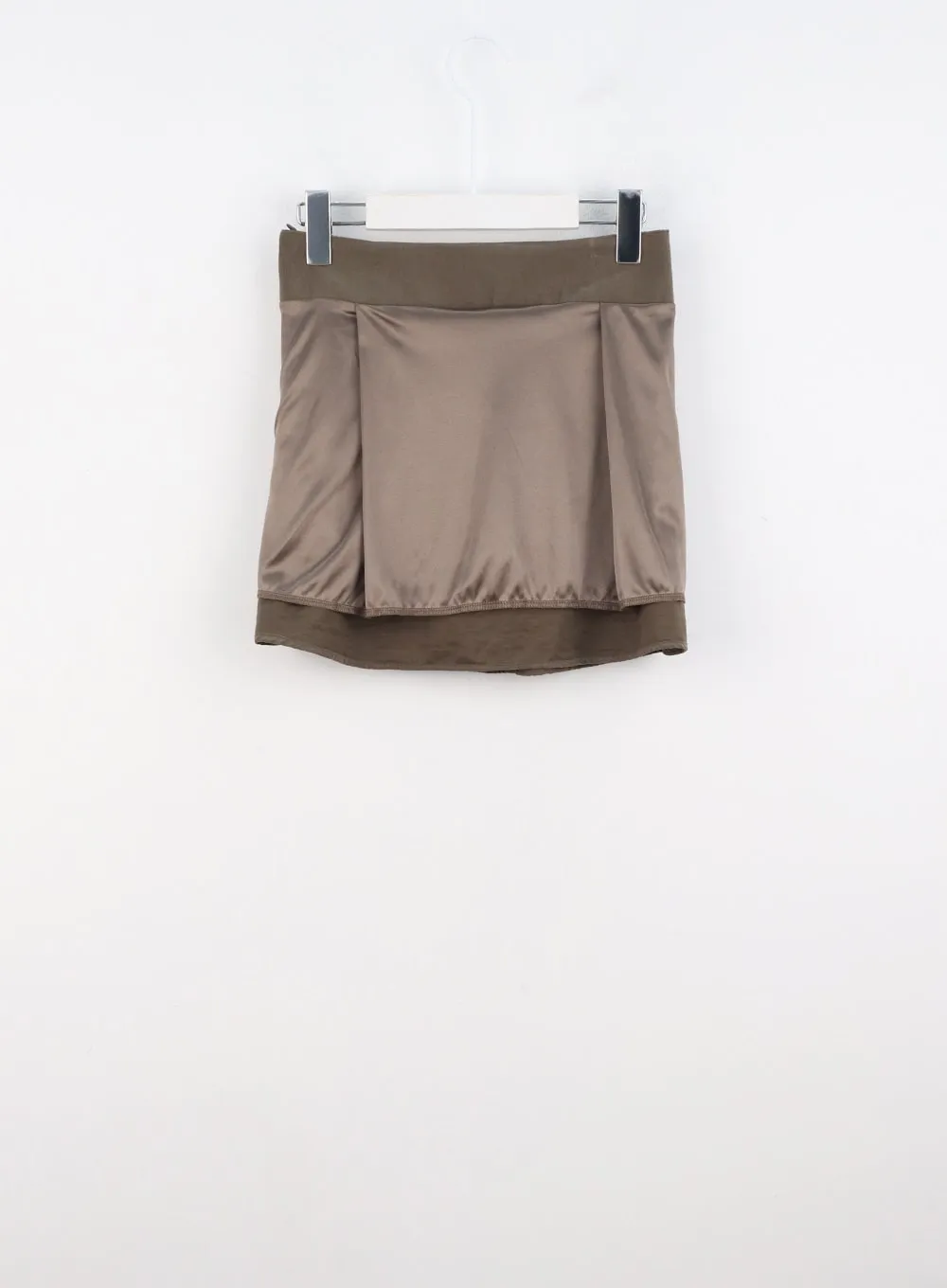 Faux Suede Mini Skirt CO323