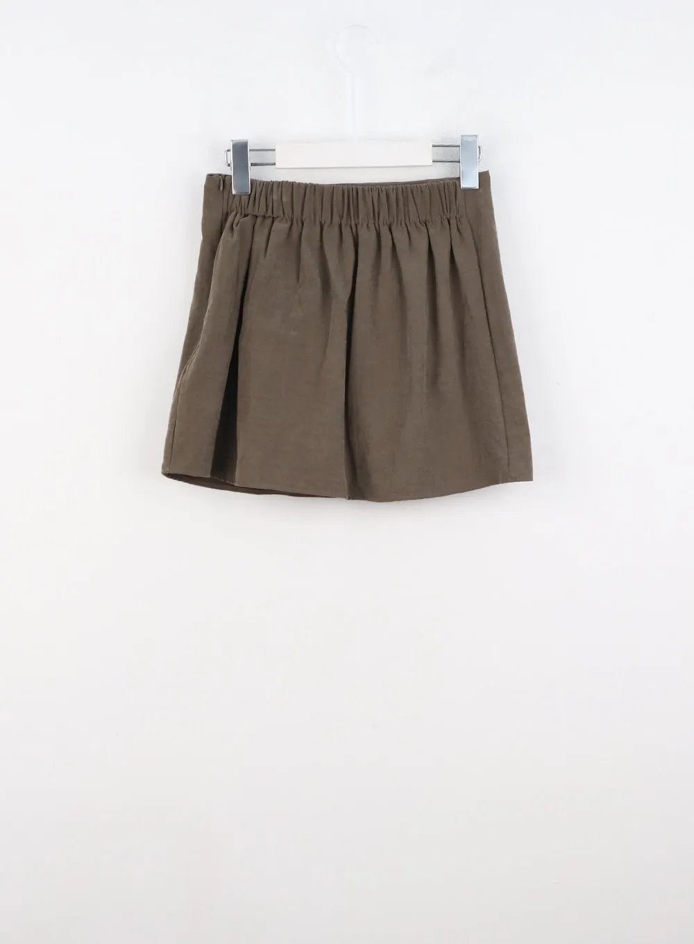 Faux Suede Mini Skirt CO323