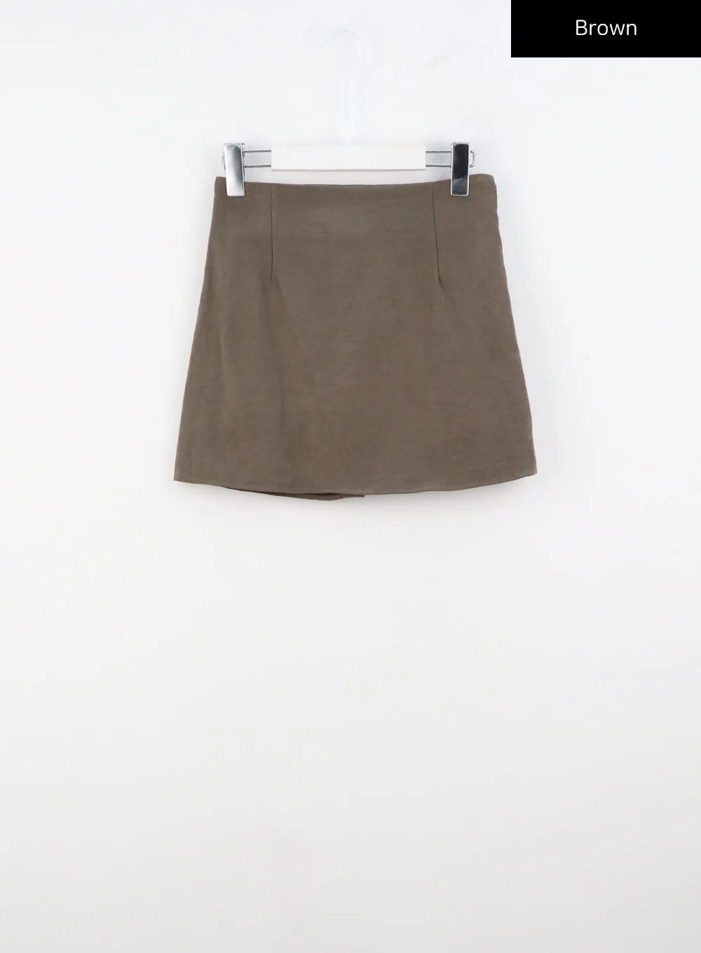 Faux Suede Mini Skirt CO323