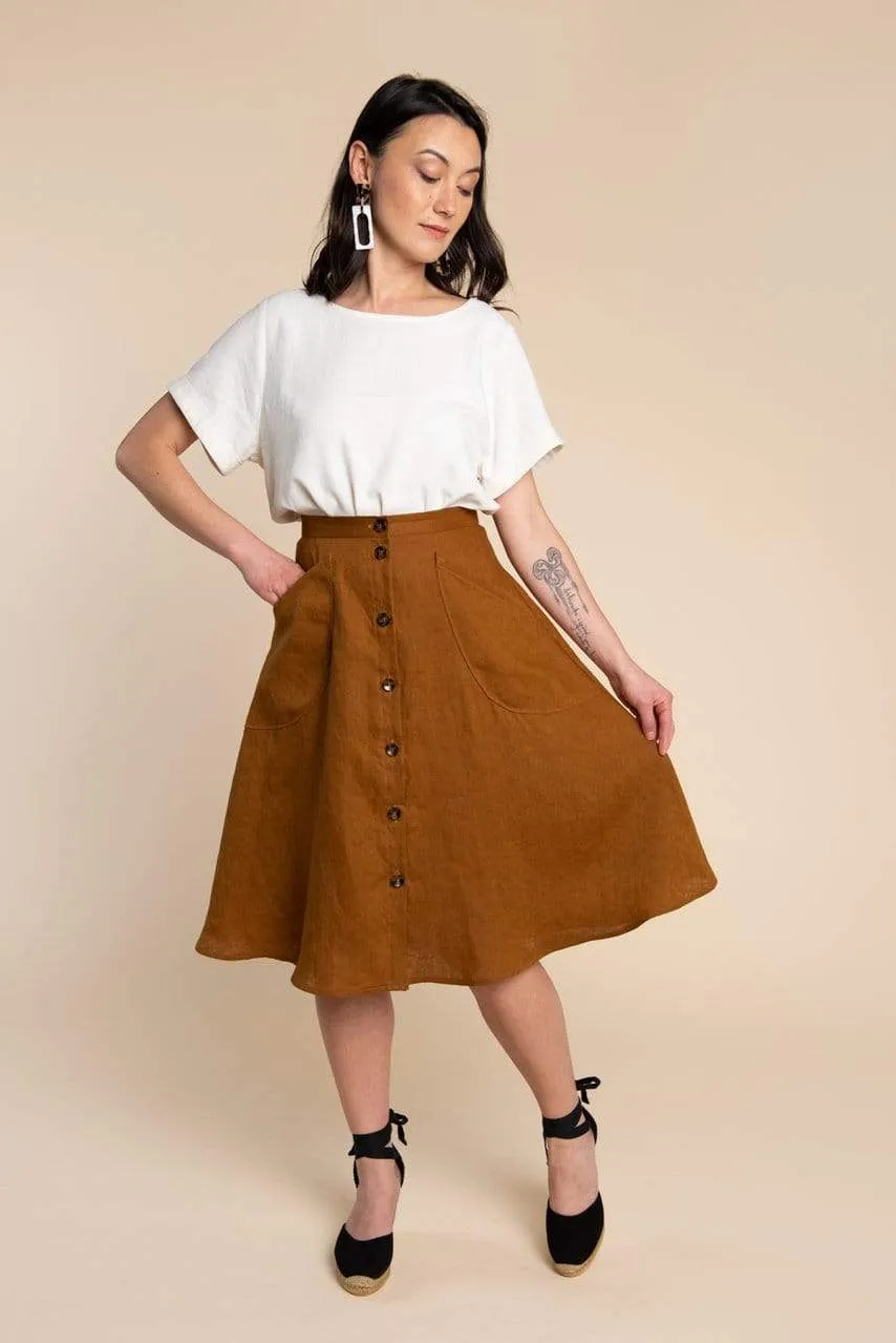 Fiore Skirt - Closet Core Patterns - Sizes 0-20