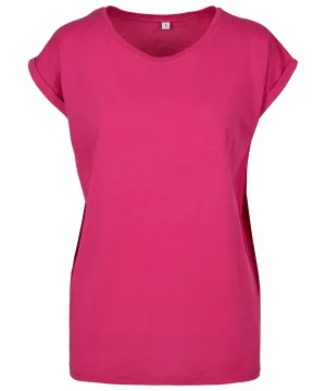 Hibiskus Pink*† - Women's extended shoulder tee