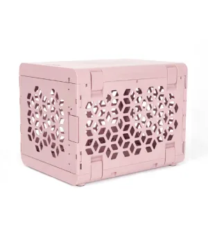 KindTail PAWD® Modern Collapsible Crate For Dogs & Cats (Pink)