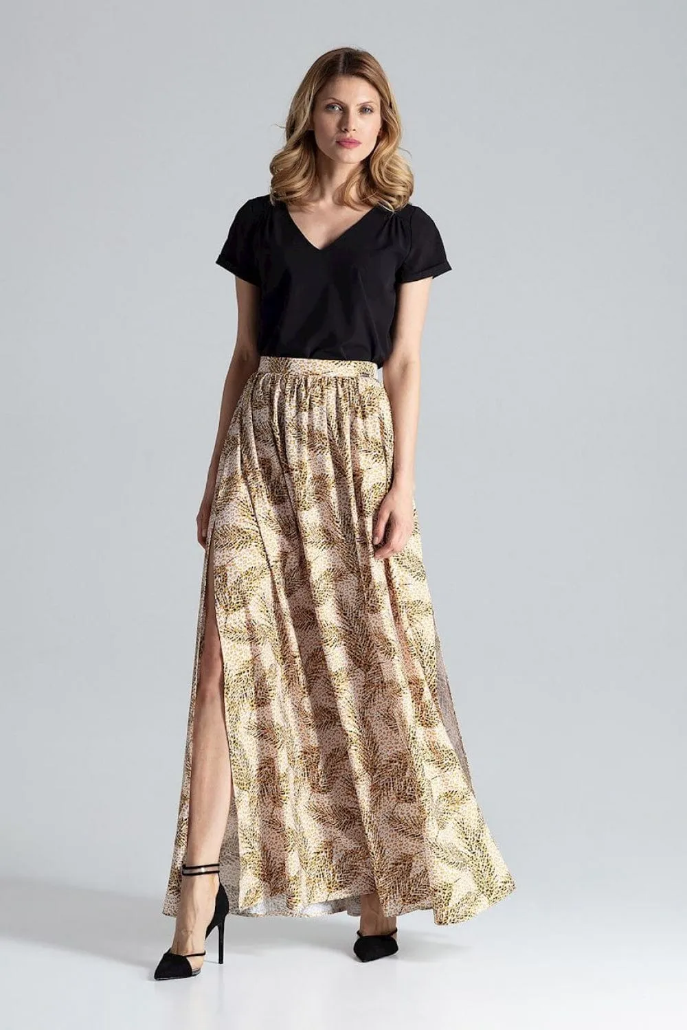 Long skirt, Paisley Figl