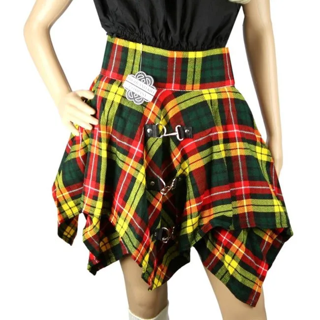 Mini Tartan Pixie Skirt, Buchanan Modern Tartan, Original by Highland Kilt Company