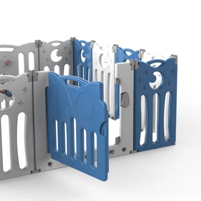 Playpen 18 Panels  - Blue