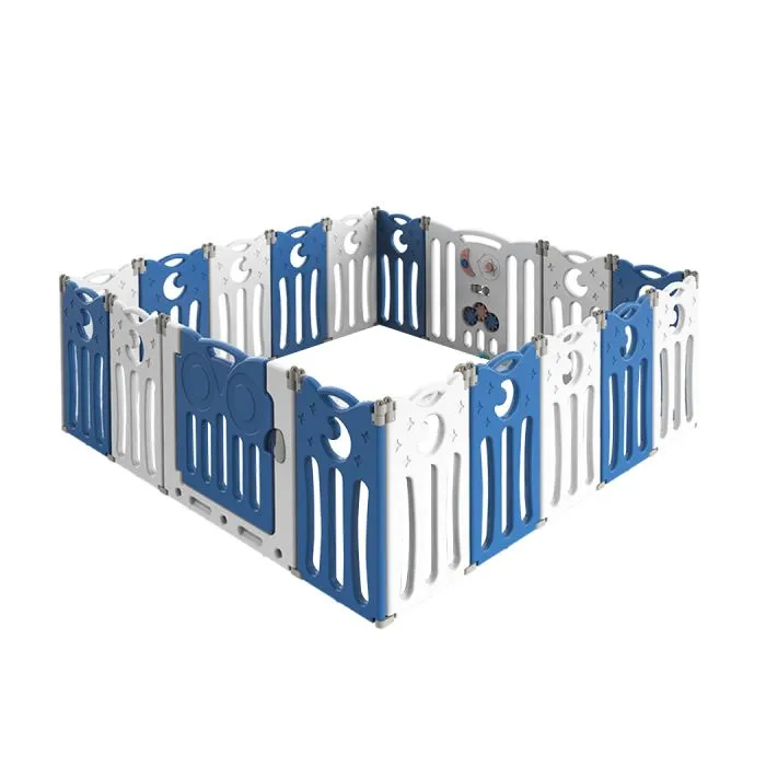 Playpen 18 Panels  - Blue