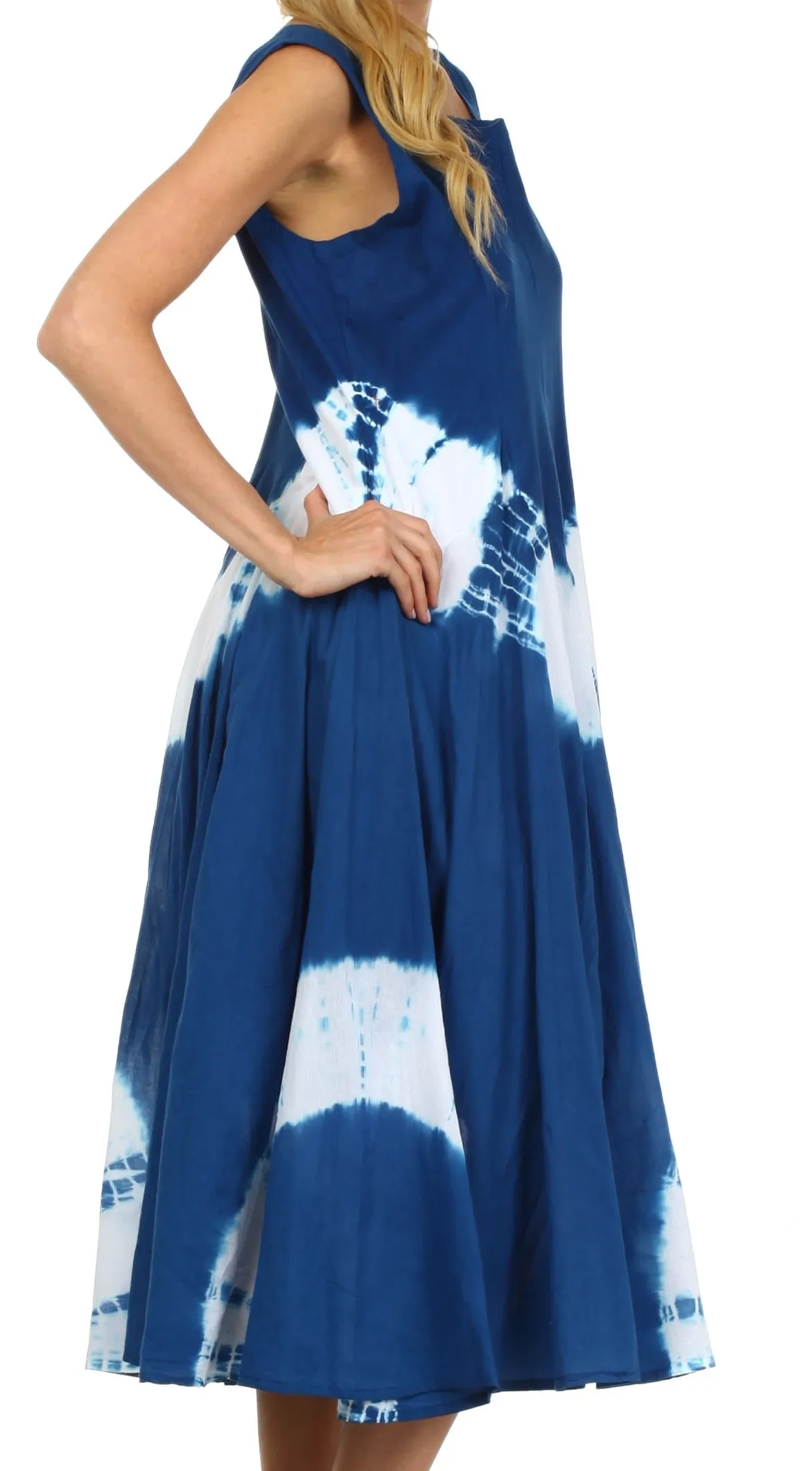 Sakkas Windsong Tie Dye Two Way Dress