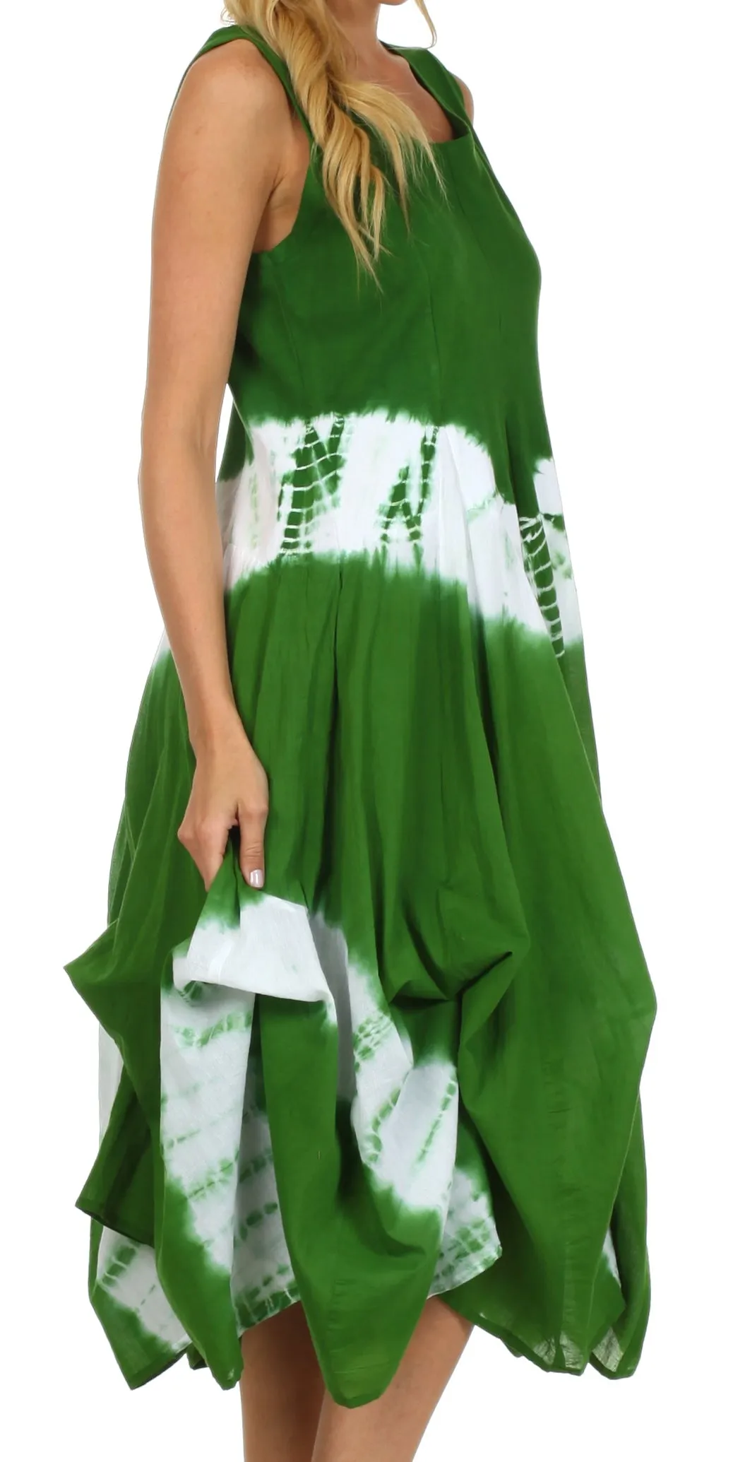 Sakkas Windsong Tie Dye Two Way Dress