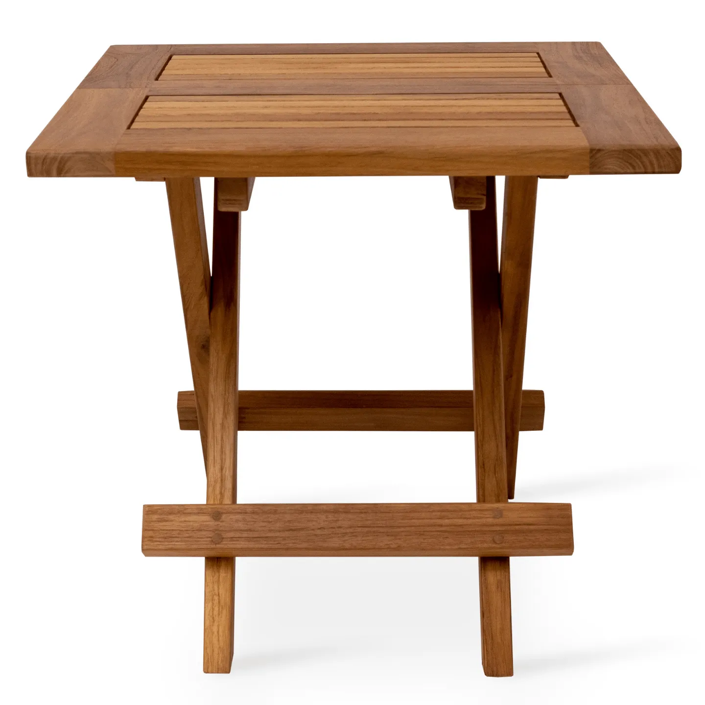 Teak Outdoor Side Table Square Paramount