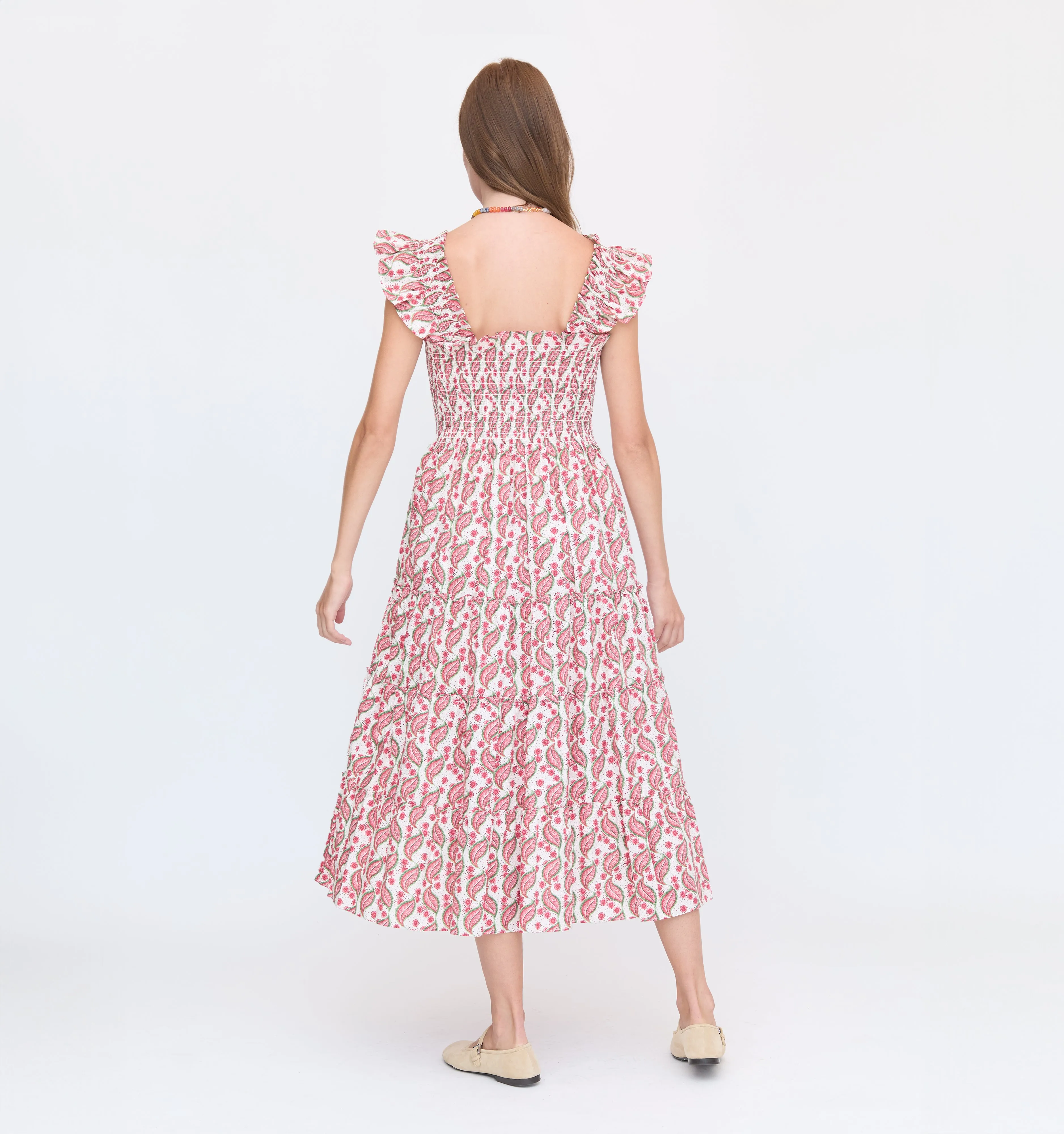 The Ellie Nap Dress - Birch Vine Stripe