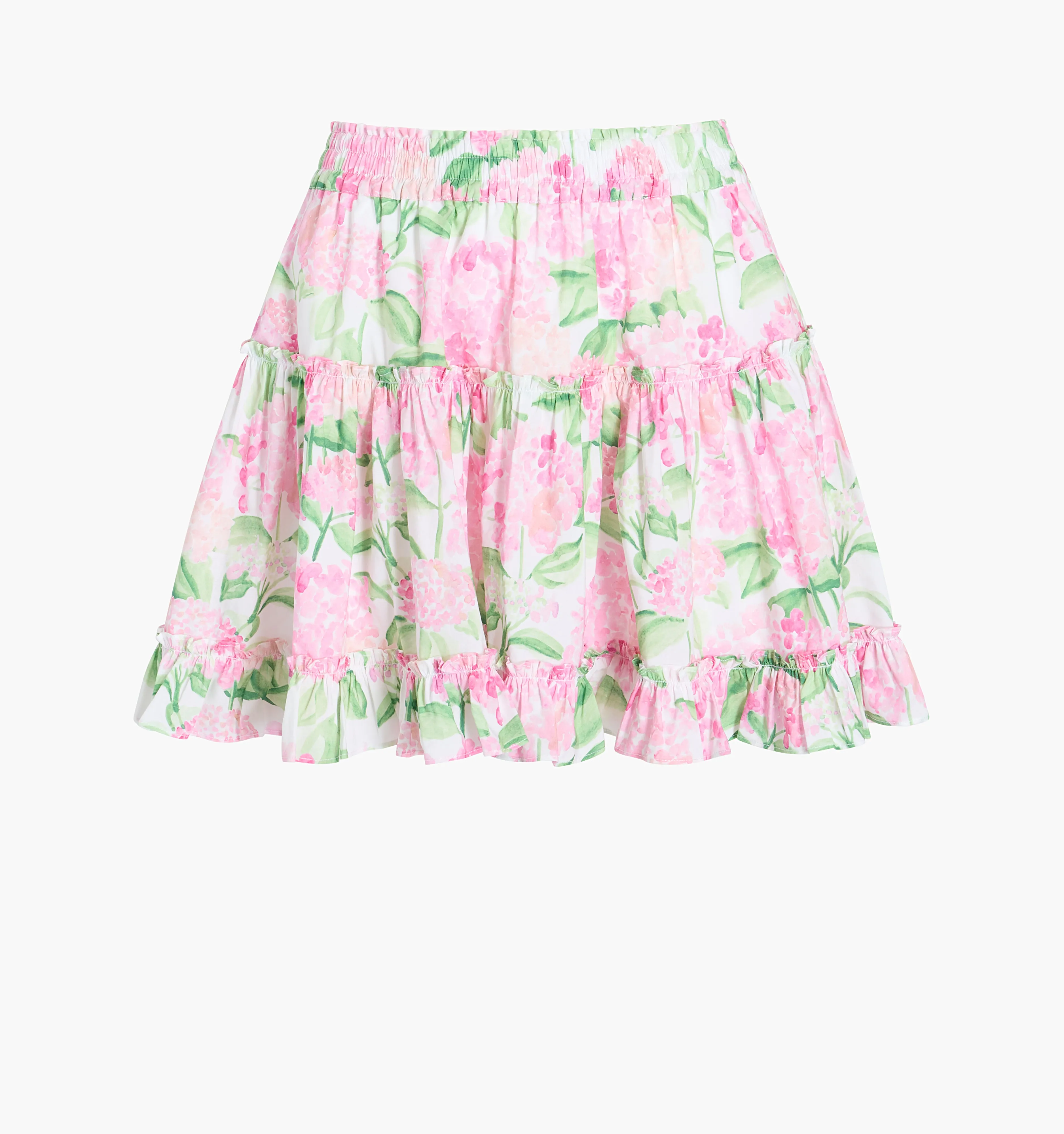 The Paz Skirt - Pink Hydrangea