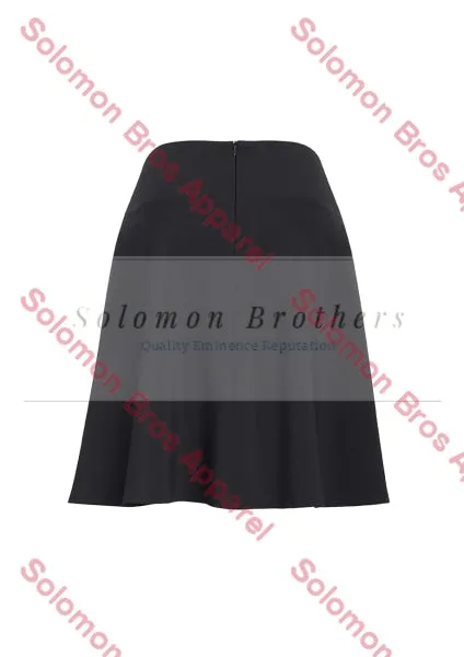 Womens Bandless Flared Skirt