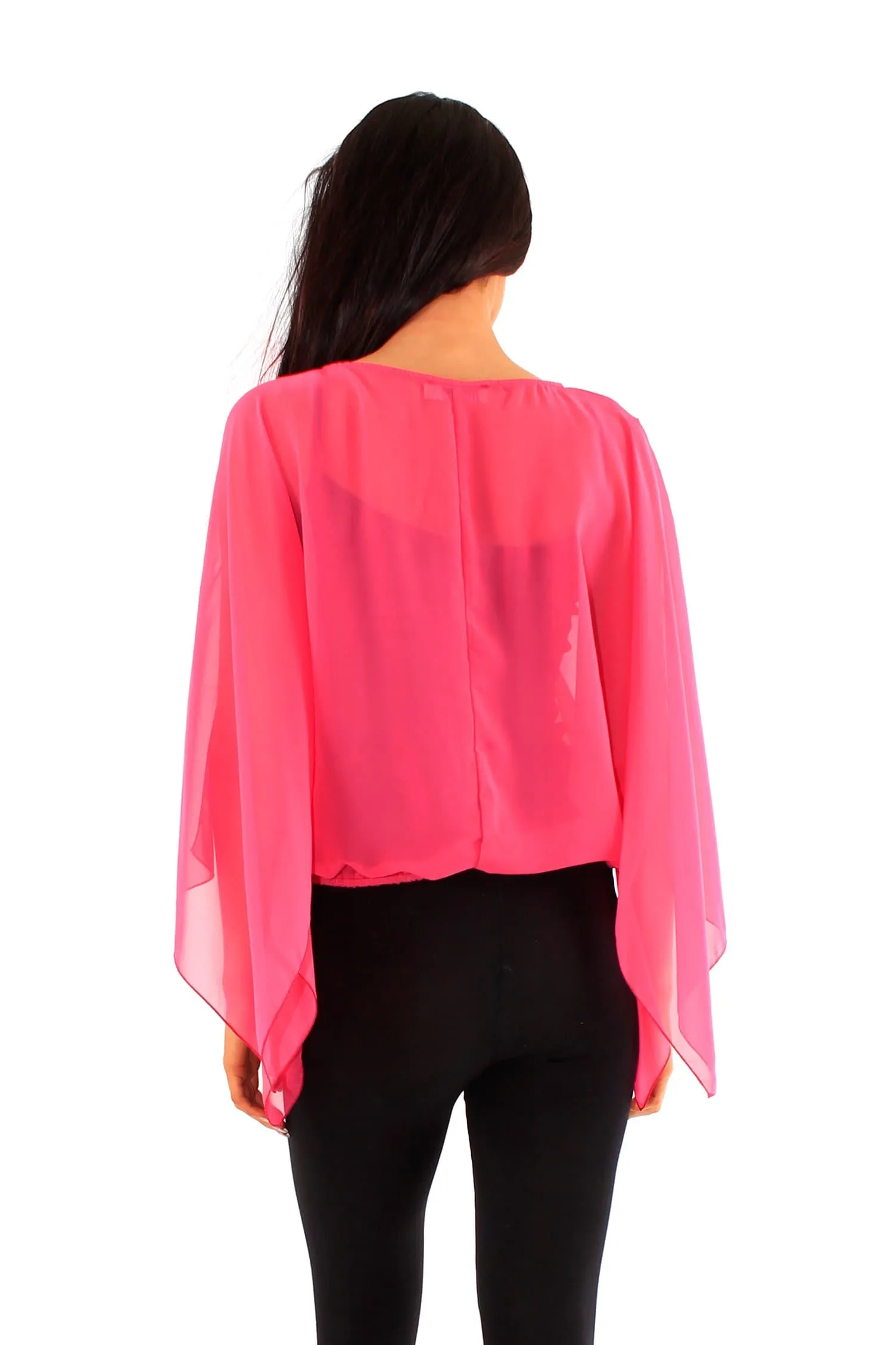 Womens Square Sleeve Top