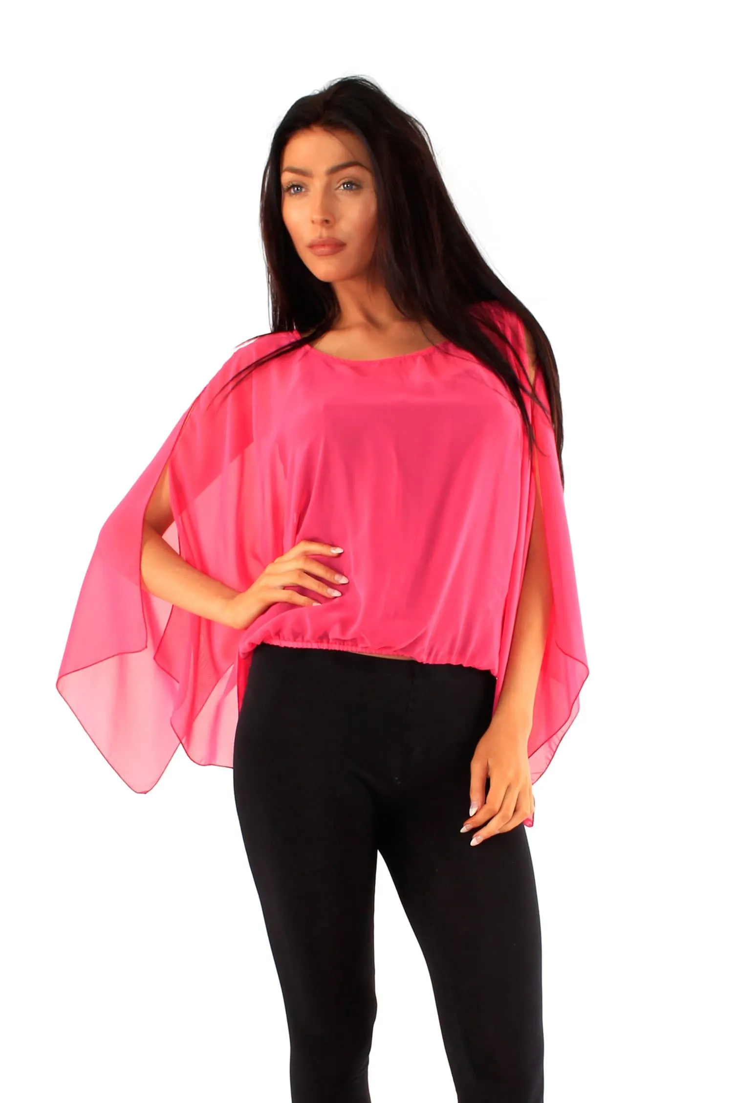 Womens Square Sleeve Top