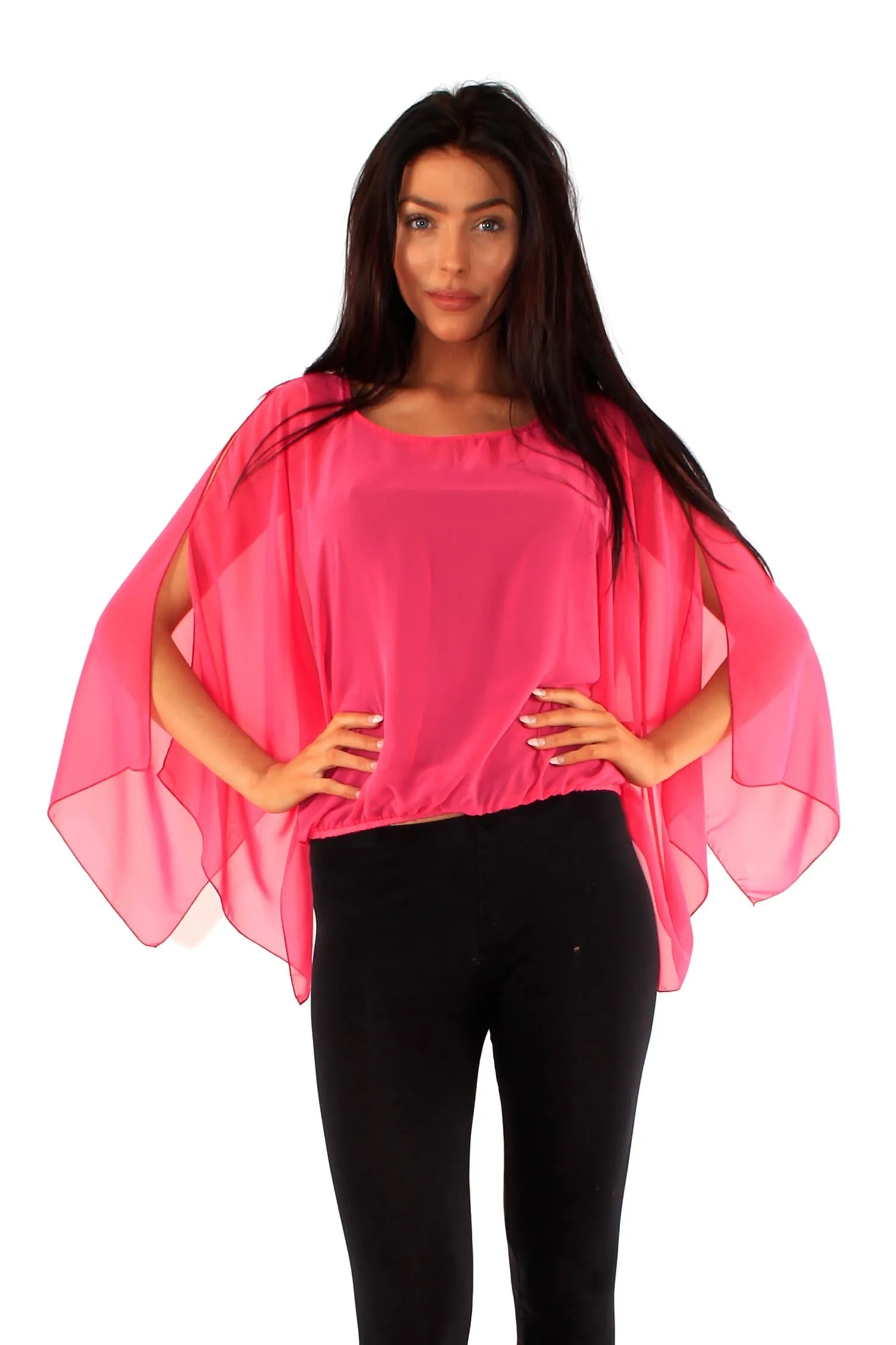 Womens Square Sleeve Top