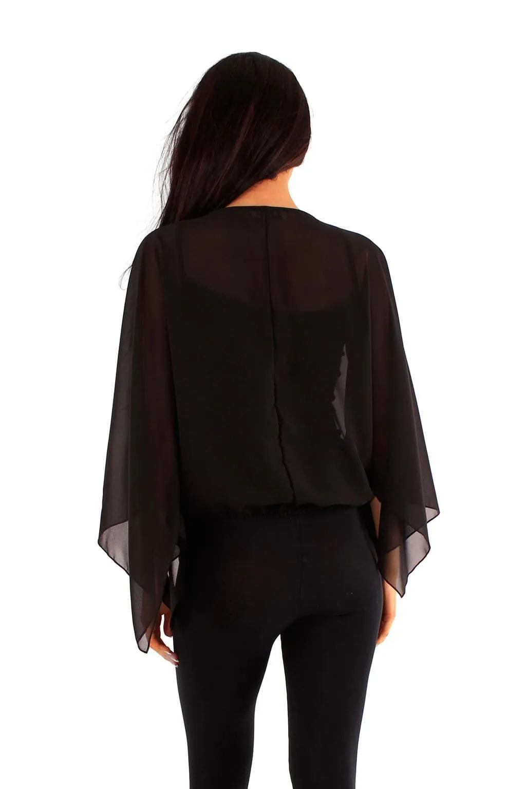 Womens Square Sleeve Top