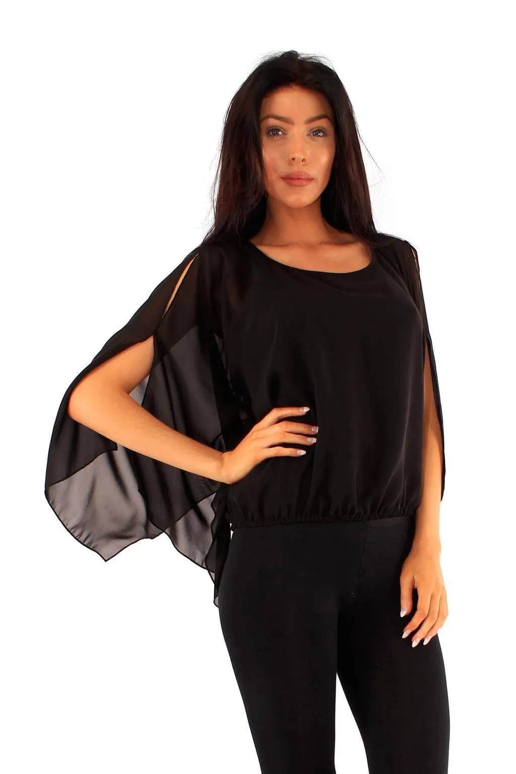 Womens Square Sleeve Top