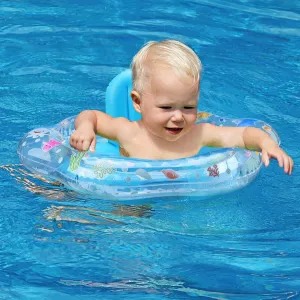 Zooawa Baby Swimming Float, Baby Floats for Pool with Safety Seat